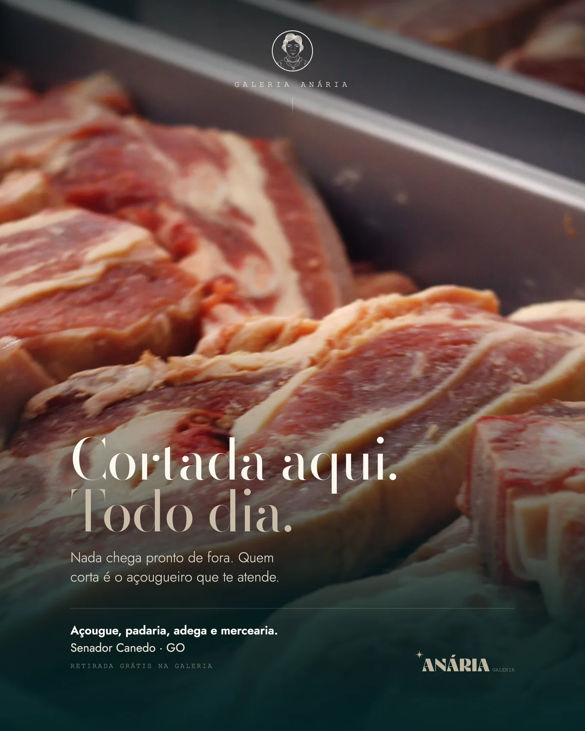 Arte Anária: Cortada aqui. Todo dia.