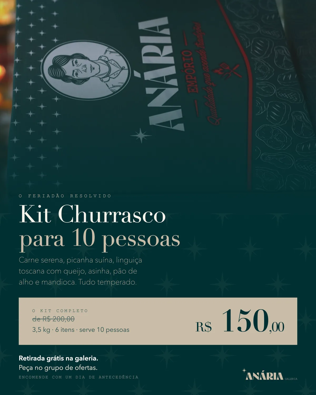 Arte Anária: Kit Churrasco